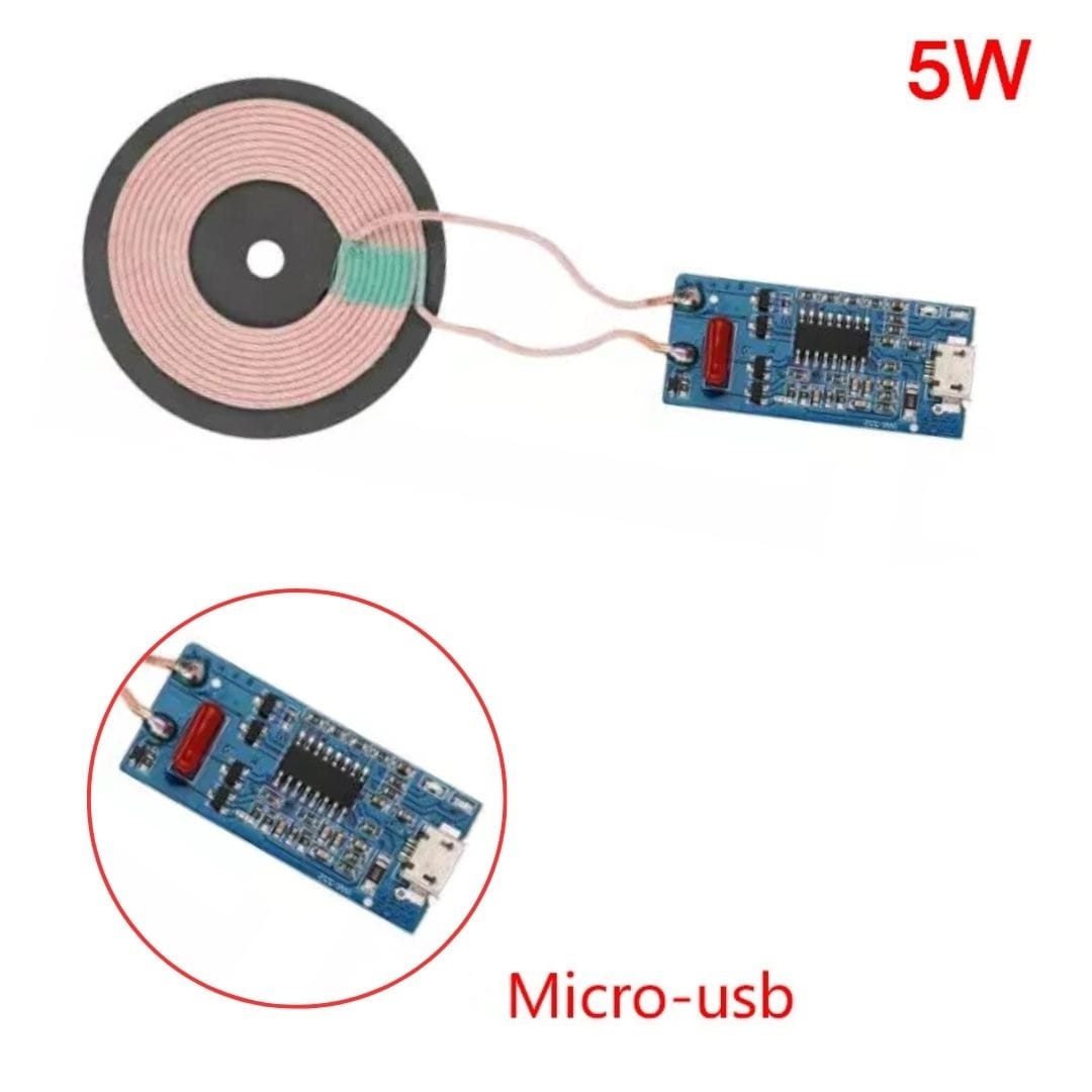WIRELESS CHARGER TRANSMITTER MODULE 5V 1A/5W(HW-255)