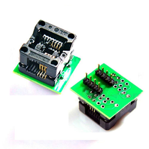 SOIC SO8 SOP8 TO DIP8 150MIL PROGRAMER ADAPTER
TEST SOCKET

SOIC SO8 SOP8 TO DIP8 209MIL PROGRAMER ADAPTER
TEST SOCKET