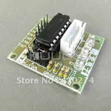 ULN2003 STEPPER MOTOR DRIVER CIRCUIT BOARD (STEP500MS)
FEATURES
DIAMETER: 28MM
POWER SUPPLY:5-12V DC 
STEP ANGLE: 5.625X1/64
REDUCTION RATIO: 1/64
ULN2003  MOTORS DRIVE BOARD:A,B,C,D LED INDICATION FOUR-PHASE STEPPER MOTOR WORK STATUS
T/DIMENSION: 31X35MM