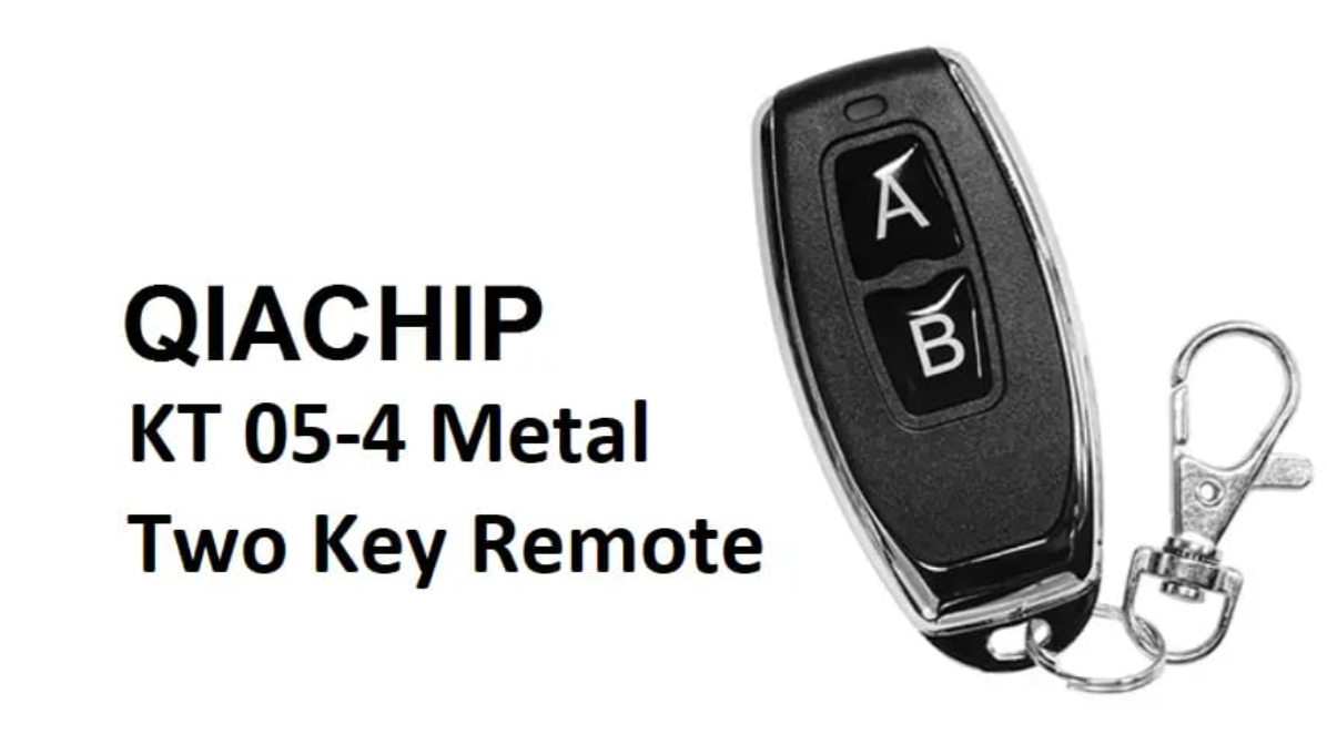 2CHANNEL REMOTE CONTROL 433MHZ QIACHIP (KT05-4)