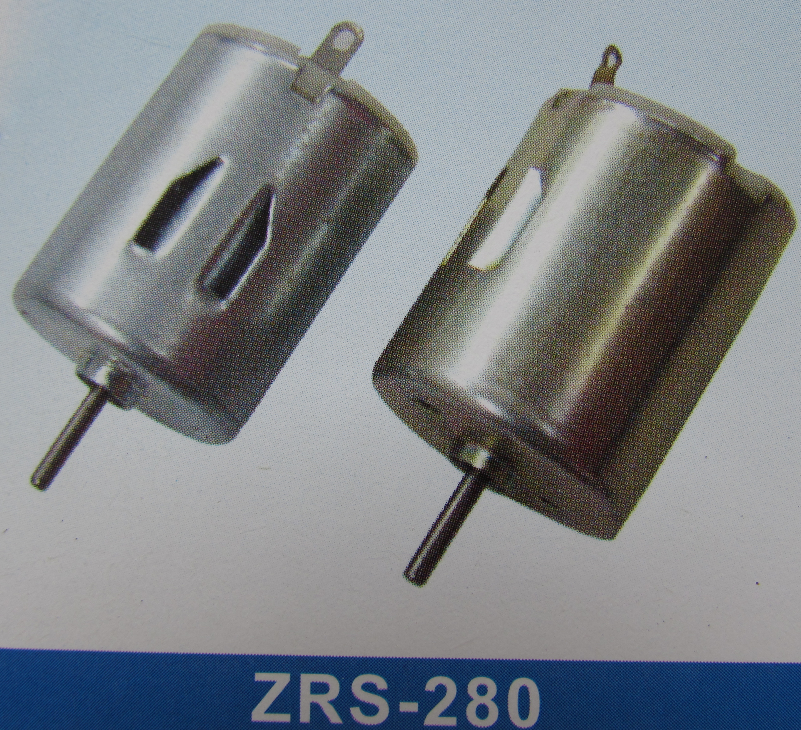 DC MOTOR
HIGH SPEED MOTOR
(RS-280)