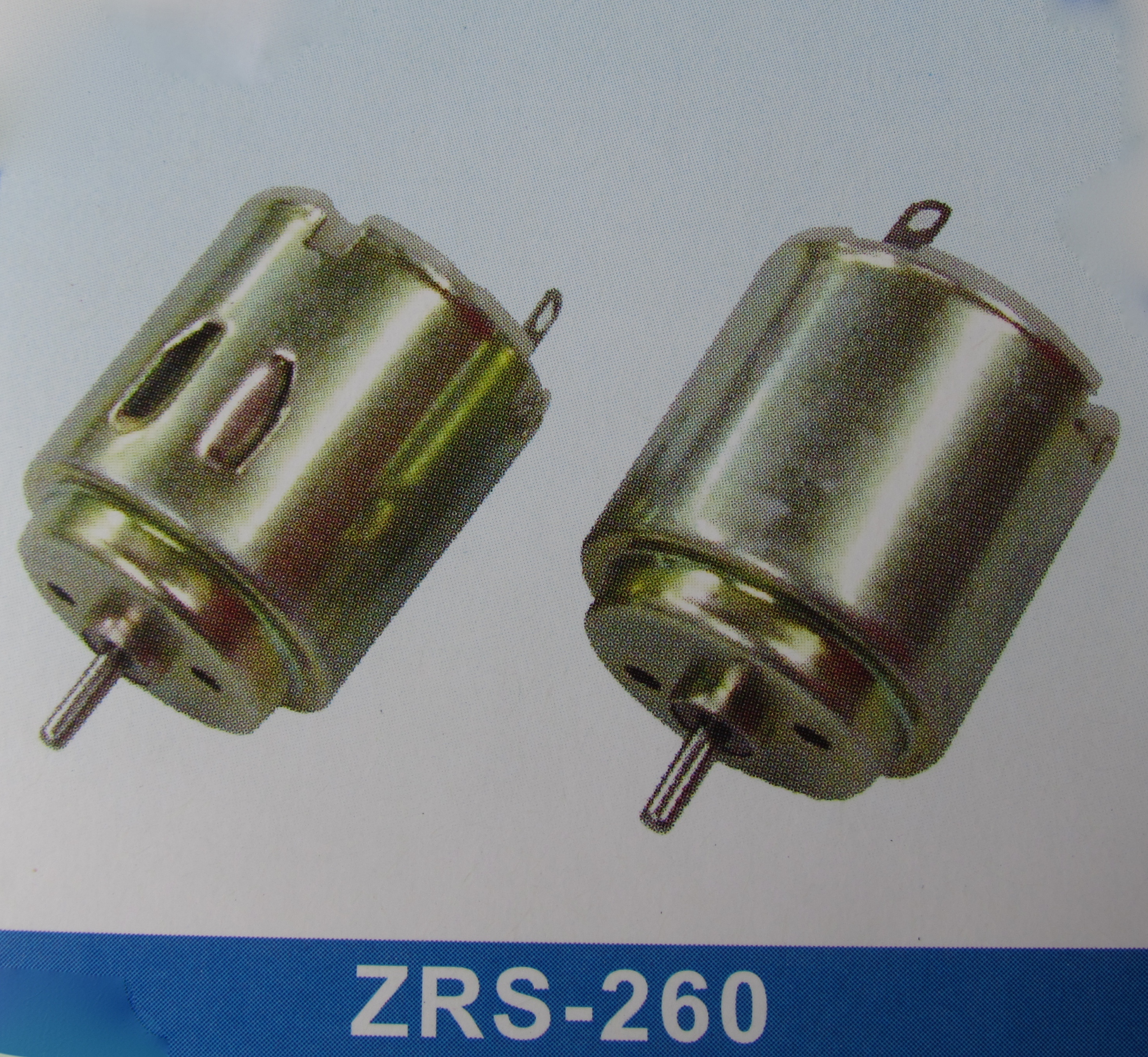 DC MOTOR
HIGH SPEED MOTOR
(RS-260)