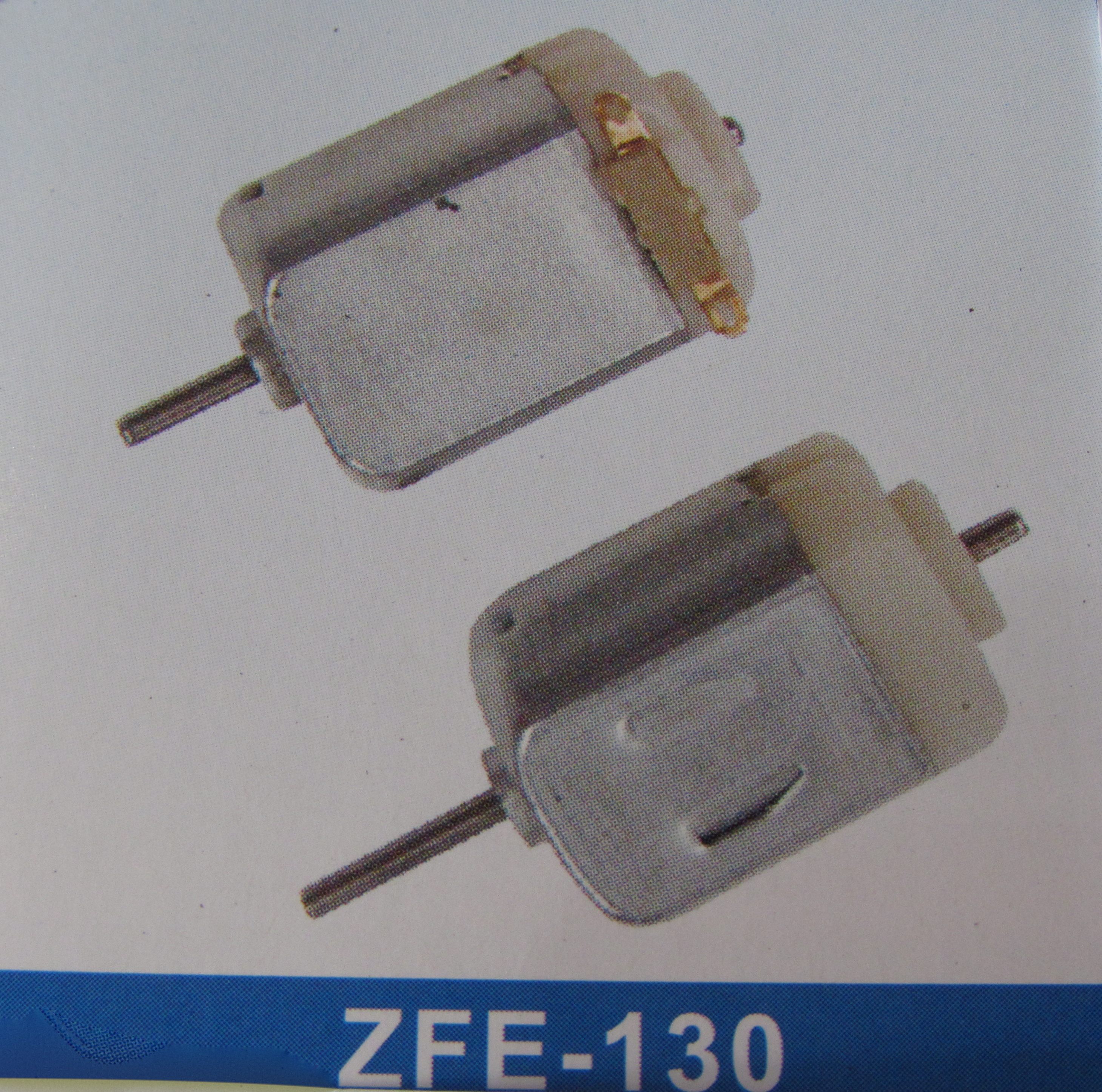 DC TOY MOTOR
HIGH SPEED MOTOR
(ZFE-130)