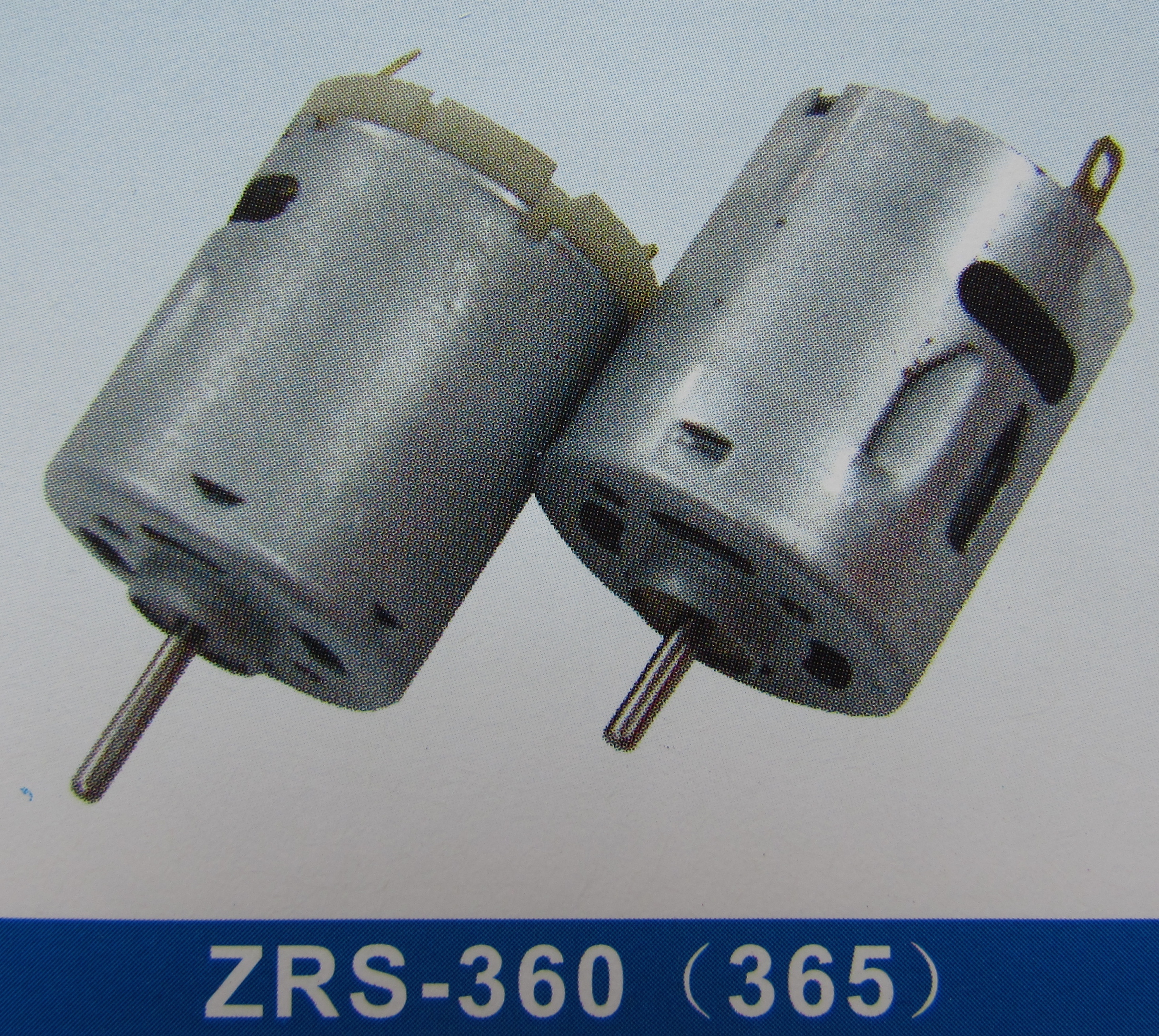 DC MOTOR
HIGH SPEED MOTOR
(RS-360)