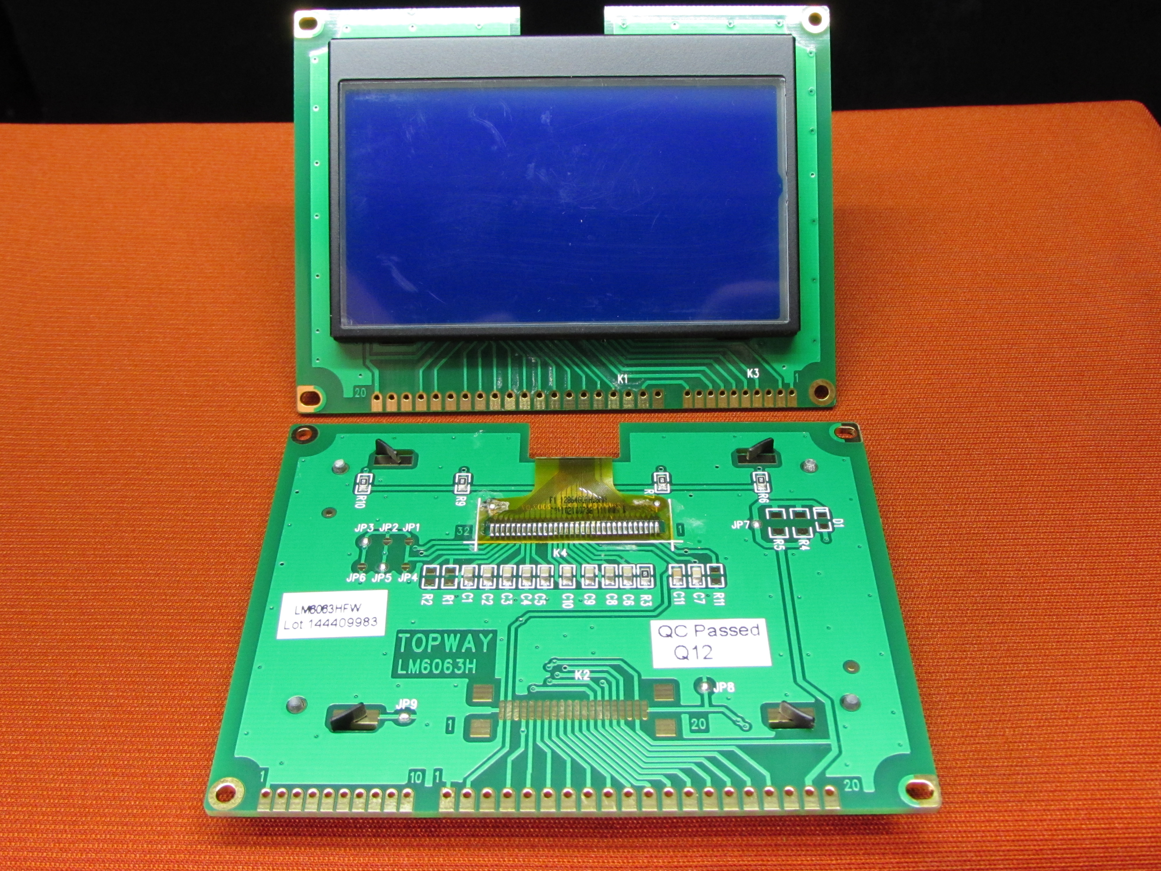 LCD FULL GRAPHICS TYPE 128X64 (LM6063HFW)