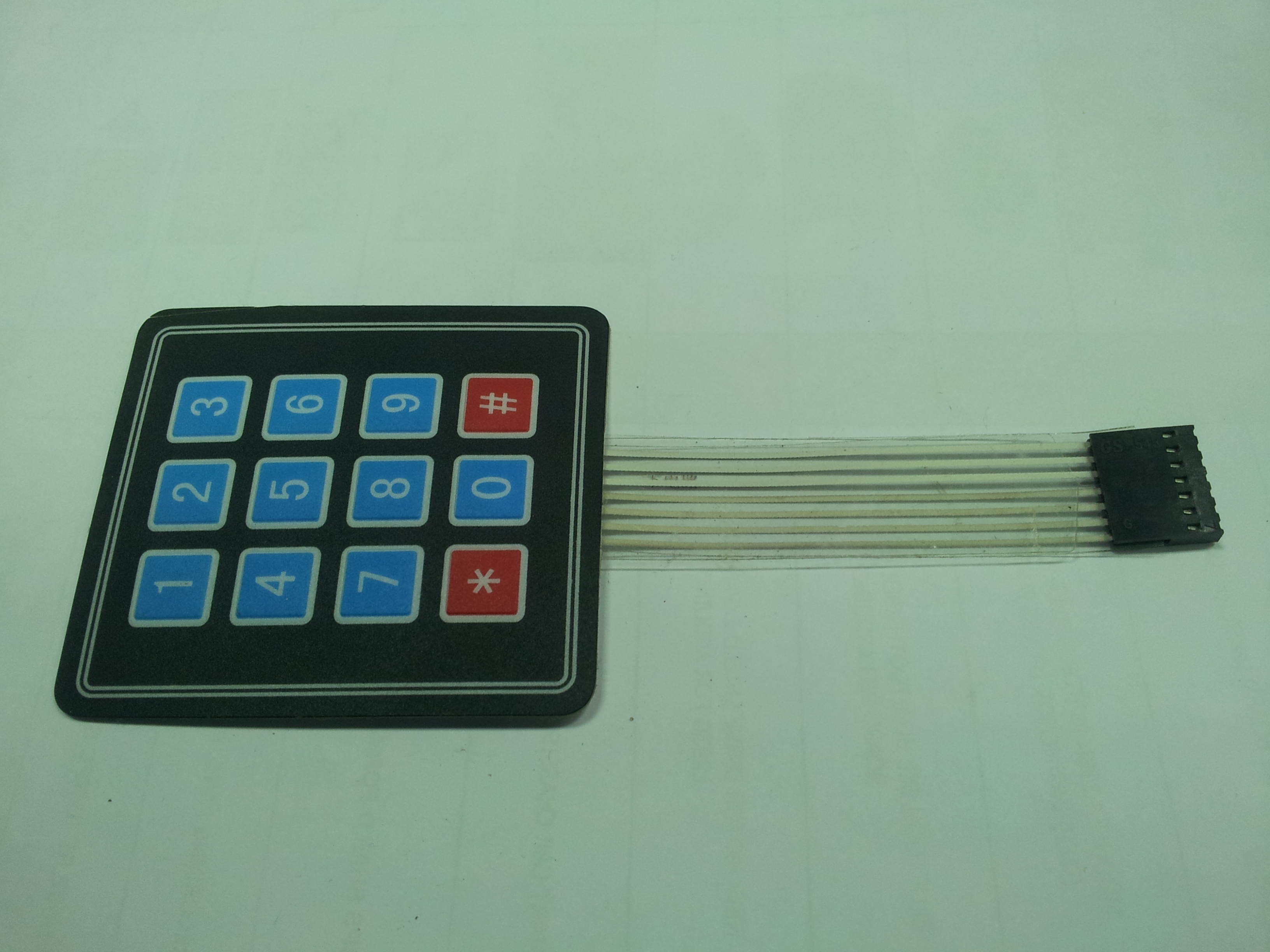 4X3 12KEY MATRIX KEYPAD KEYBOARD SOFT TOUCH (60X75MM)