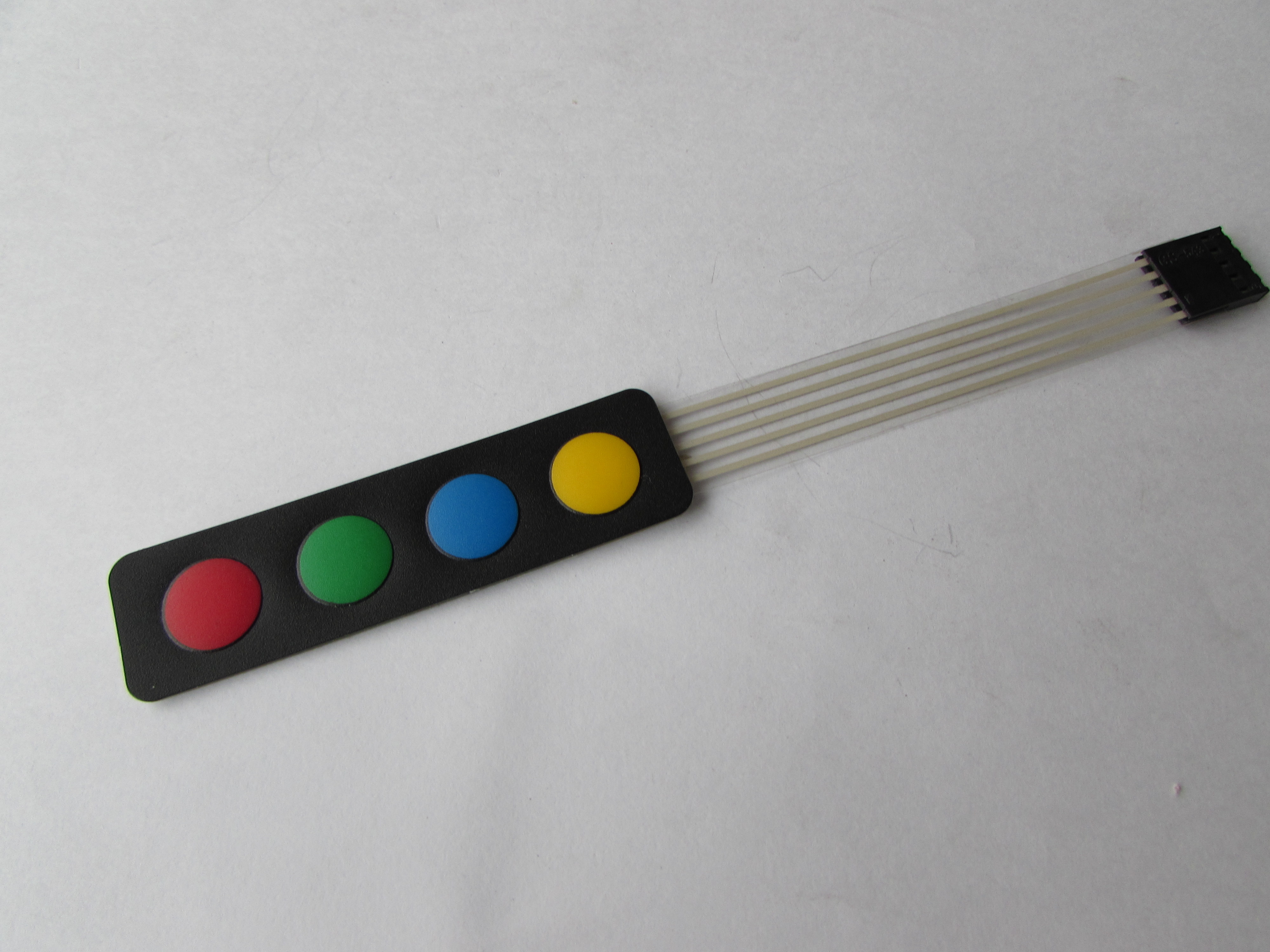 1X4 4KEY MATRIX KEYPAD KEYBOARD SOFT TOUCH (20X75MM)