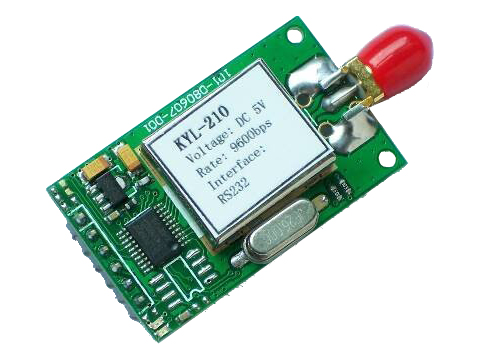 RS232 RS485 WIRELESS TRANSCEIVER PCB MODULE 50MW (KYL-210)