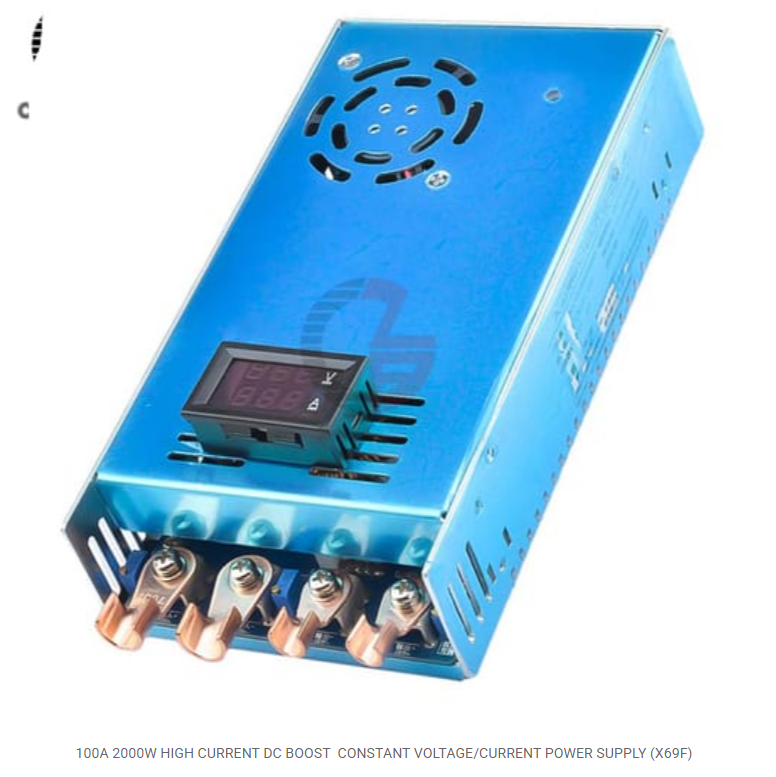 100A 2000W HIGH CURRENT DC BOOST  CONSTANT VOLTAGE/CURRENT POWER SUPPLY