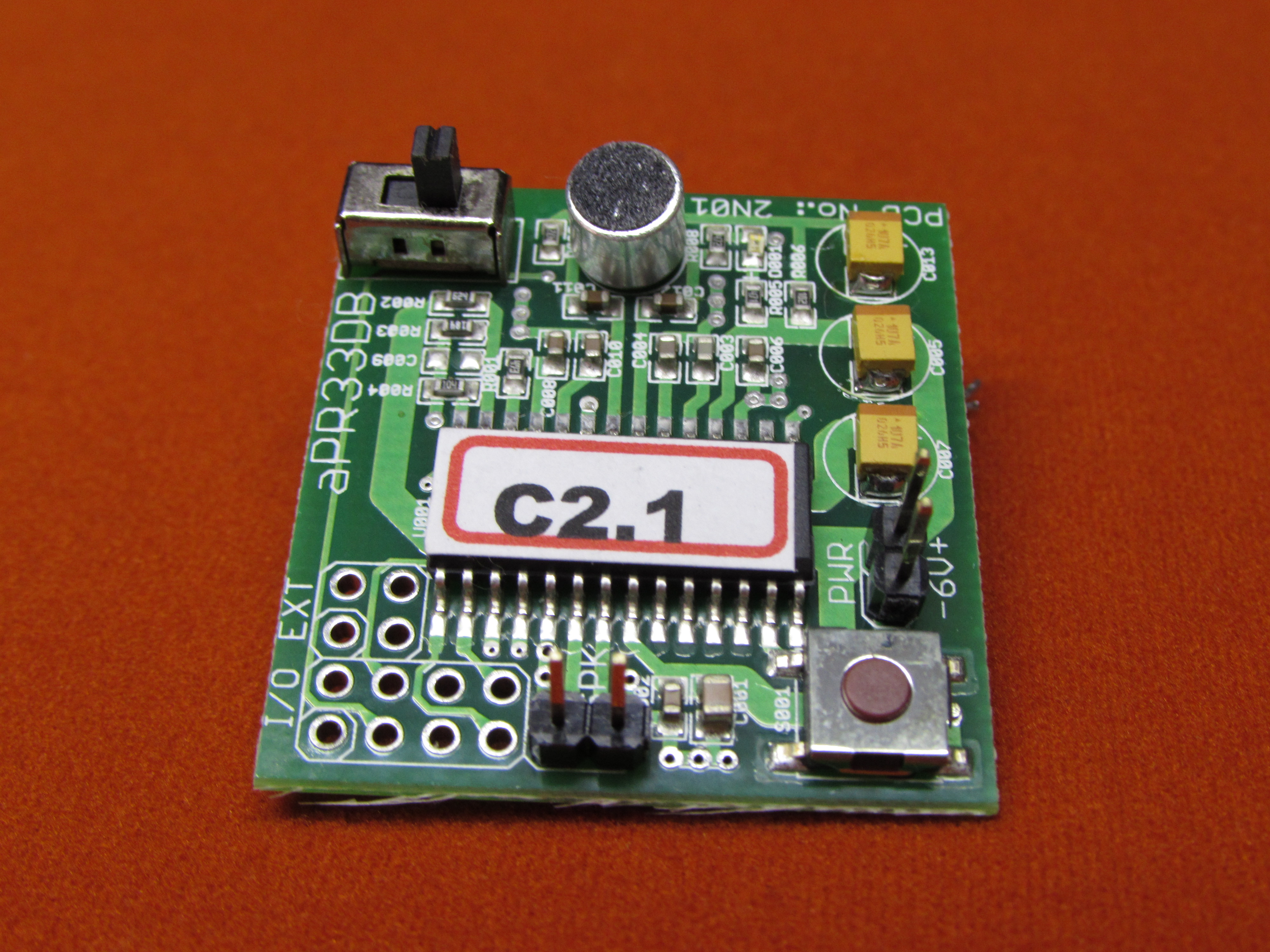 VOICE RECORDING PCB (APR33DB)