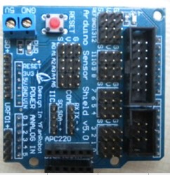 ARDUINO SENSOR SHIELD BOARD V5.0
(FOR UNO R3)