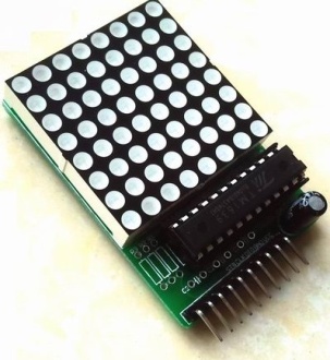 MAX7219 8X8 DOT MATRIX MODULE
(PROFRACTINONAL LCD FOR/MICROCONTROLLER)