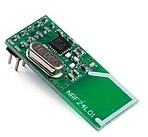 WIRELESS 2.4G MODULE (NRF24L01) GREEN PCB