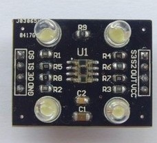 COLOUR IDENTIFICATION SENSOR MODULE
COLOR RECOGNITION SENSOR MODULE (TCS3200/TCS230)