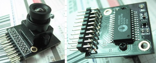 CAMERA (OV7670) WITH AL422 FIFO LD024M CRYSTAL OSCILLATOR (STM32)
