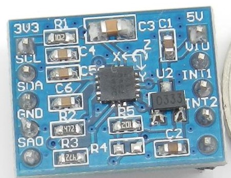 THREE AXIS DIDTAL ACCELERATION SENSOR 
FREESCALE (MMA8452)