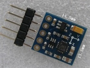 TRIAXIAL MAGNETIC FIELD SENSOR MODULE, ELECTRONIC COMPASS ,A COMPASS MODULE 
(GY-271/HMC5883L)