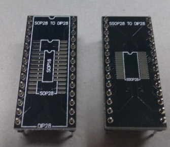PCB SMD TO DIP HIGH QUALITY
(TWO SIDE CAN USE)
(SOP16/TSSOP28/SAN OP28)