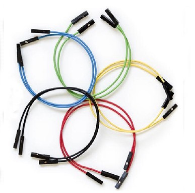JUMPER WIRE HIGH QUALITY FEMALE/FEMALE (1PINX24AWG)