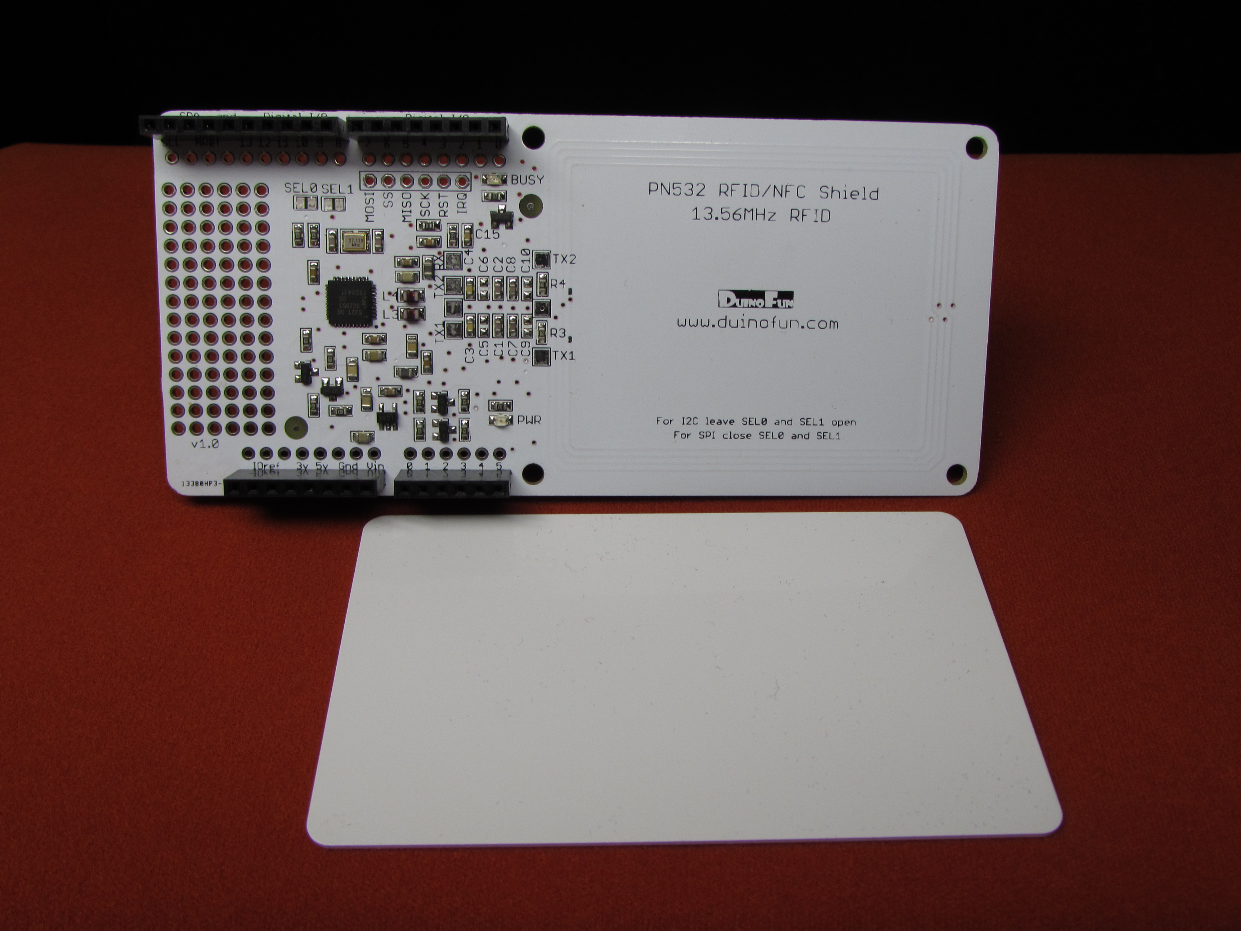 PN532 RF ID/NFC SHIELD 13.56MHZ ARDUINO