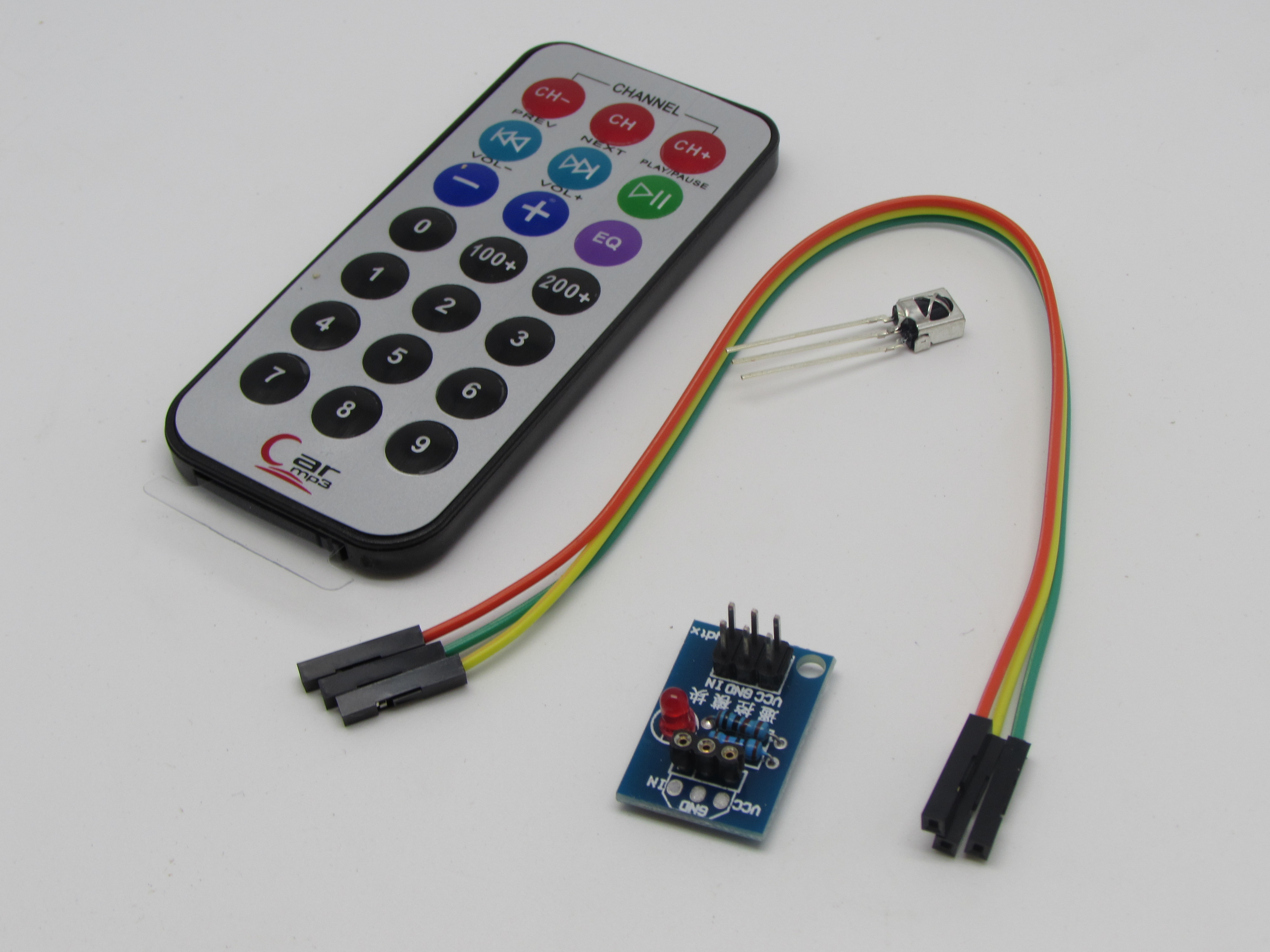 HX1838 IR CONTROL MODULE WHITE 
(4PCS SET)(IR)