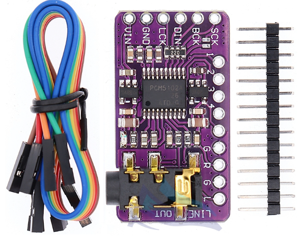 PCM5102 DAC SOUND CARD BOARD