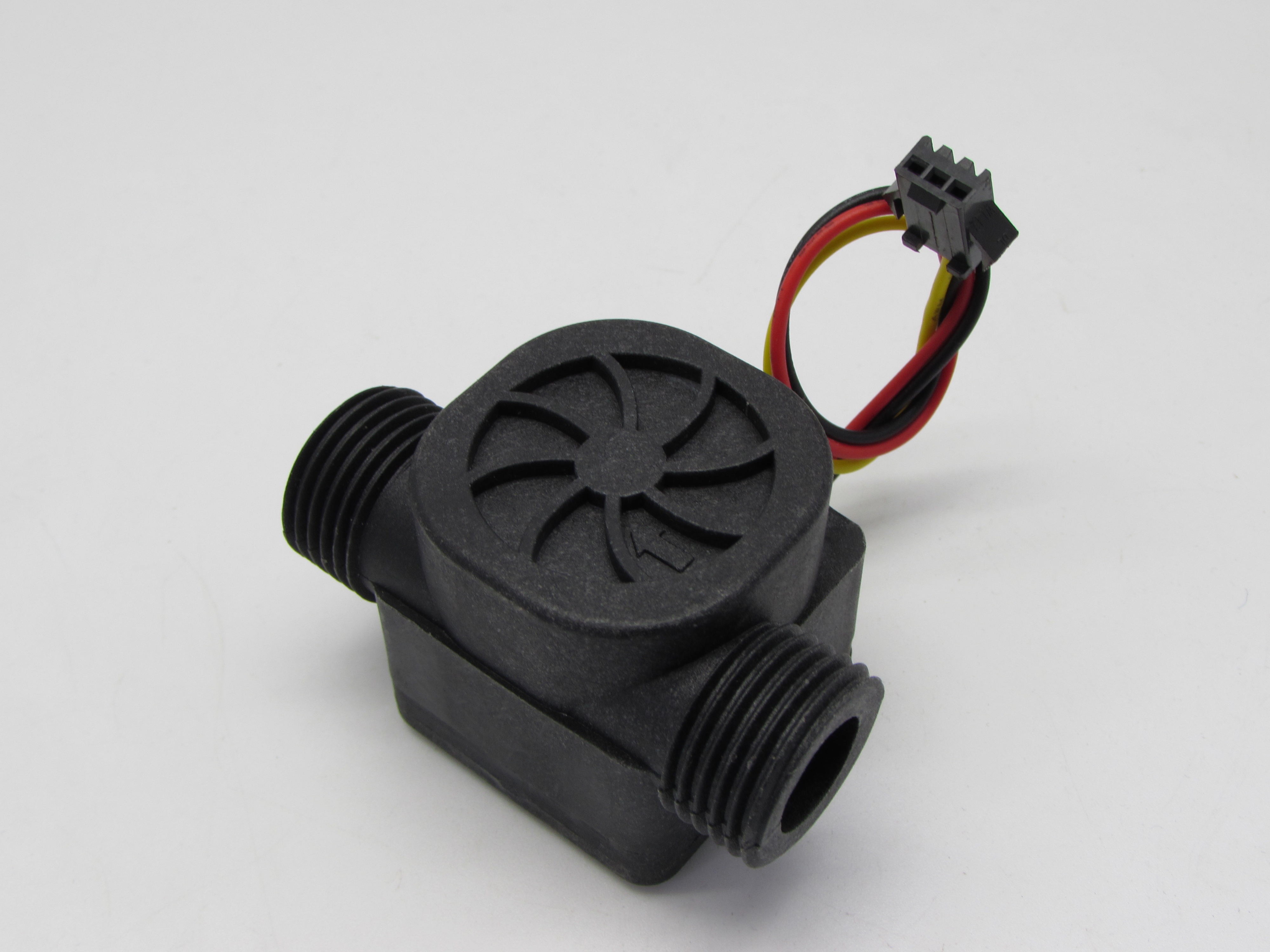 WATER FLOW SENSOR YF-S201
FLOWMETER G1/2 1-30L/MIN BLACK