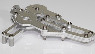 ALUMINIUM ROBOT CLAP GRIPPER MOUNT KIT
(MECHANICAL CLAWS/SINGLE FRAME)