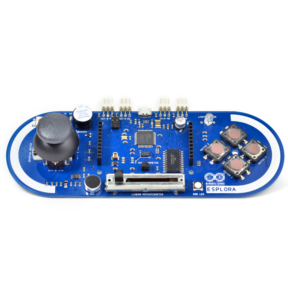 ATMEGA32U4 GAME BOARD MODULE 
ESPLORA WITH MINI USB CABLE FOR ARDUINO