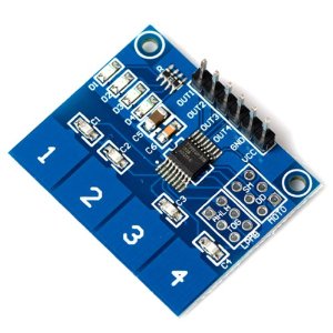 4WAY DIGITAL TOUCH SENSOR MODULE (CAPACITIVE TOUCH SWITCH)(TTP224 )