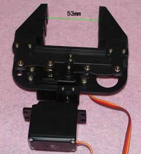 ROBOT CLAMP GRIPPER 2MECHANICAL ROBOT ARM MECHANICAL CLAWS 
STEEERING GEAR MOUNT (MG996)