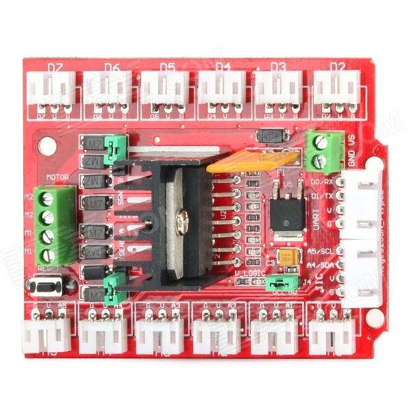 L298N DUAL DC MOTOR DRIVE SHIELD 
HIGH CURRENT DUAL DC MOTOR DRIVER