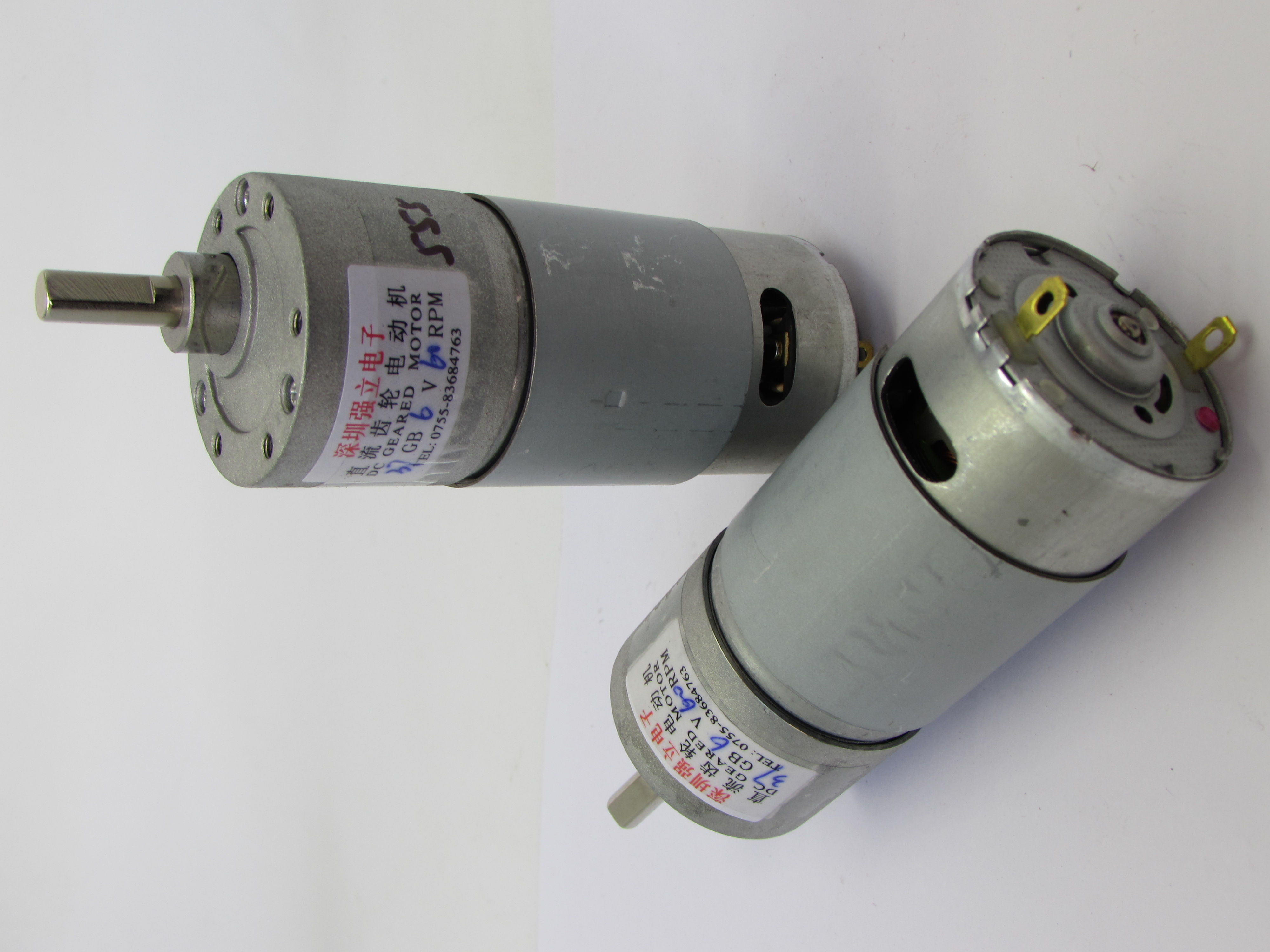 GEAR MOTOR 6V 60RPM (37GB-555)

GEAR MOTOR 6V 80RPM (37GB-555)

GEAR MOTOR 6V 120RPM (37GB-555)

GEAR MOTOR 6V 160RPM (37GB-555)


GEAR MOTOR 12V 60RPM (37GB-555)

GEAR MOTOR 12V 80RPM (37GB-555)

GEAR MOTOR 12V 120RPM (37GB-555)

GEAR MOTOR 12V 160RPM (37GB-555)