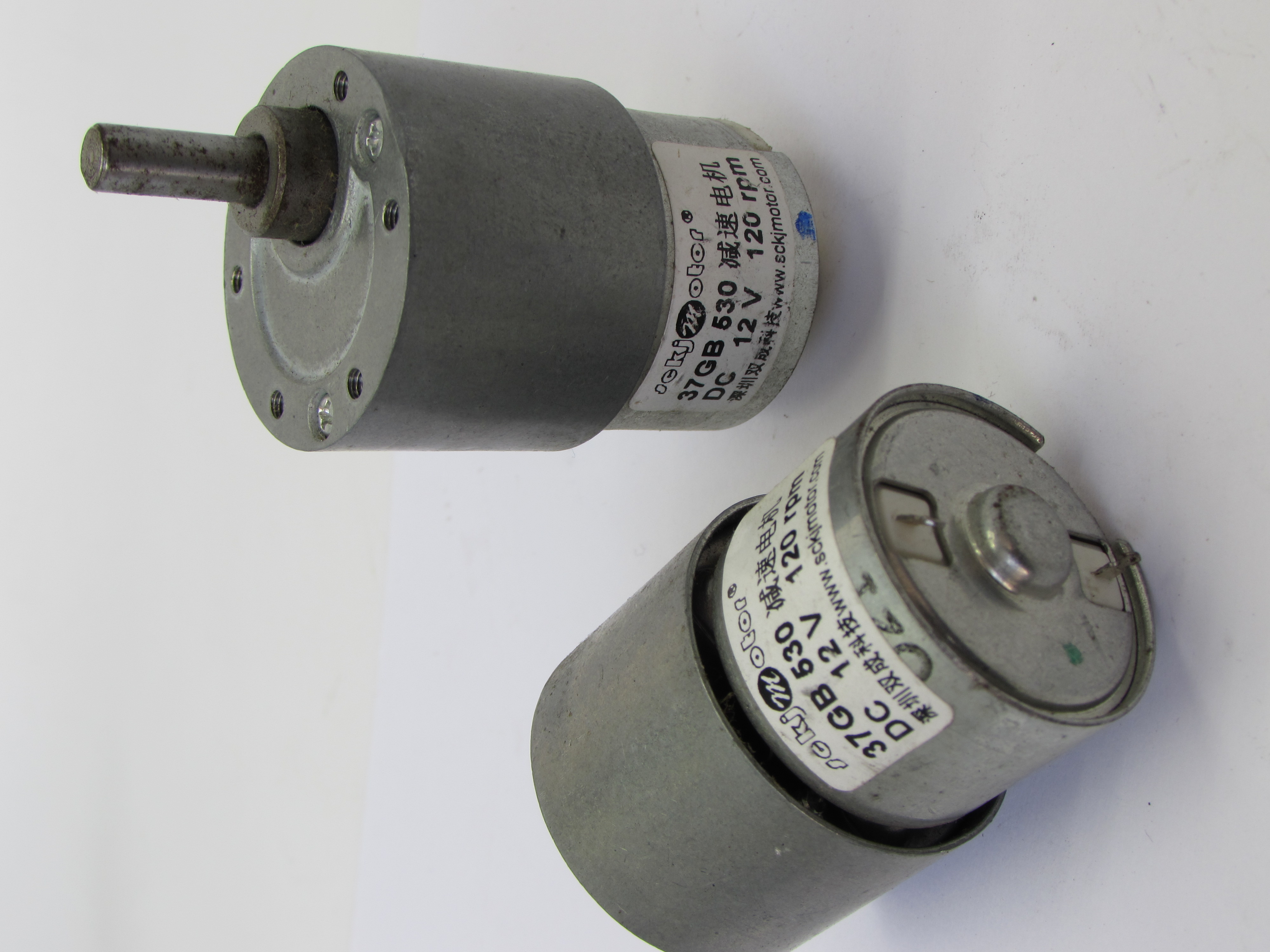 GEAR MOTOR 12V 120RPM (37GB-530)