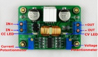 LED DRIVE DC BUCK CONVERTER 
ADJUSTABLE CONSTANT VOLTAGE
CONSTANT CURRENT POWER SUPPLY MODULE
I/P: 5V-30V
O/P: 1.25V-26V
O/C: 0.2A-2A
