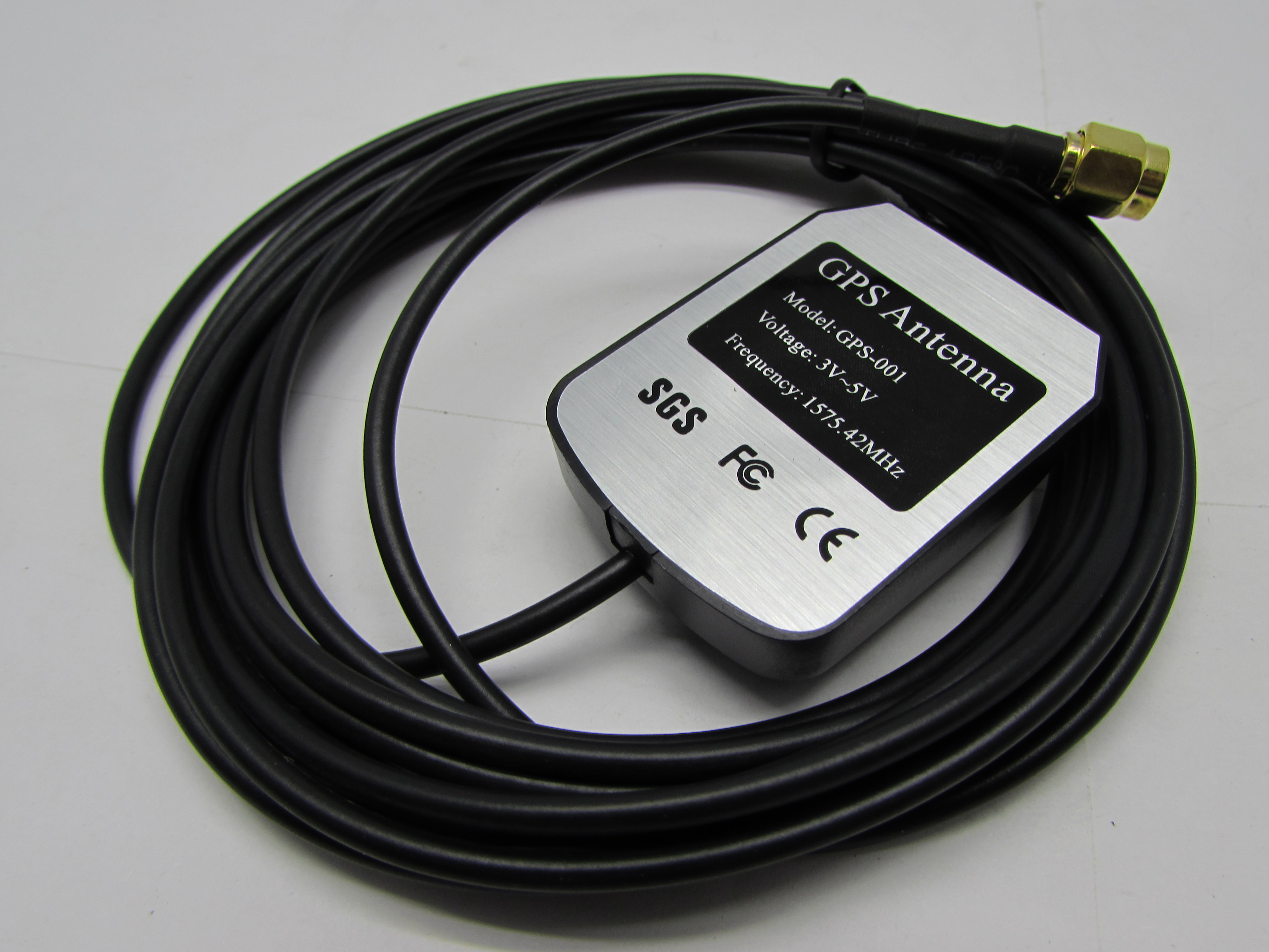 CAR GPS ANTENNA SMA MALE CABLE LENGTH 3M