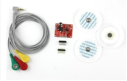 ECG MODULE AD8232 ECG MEASUREMENT PULE HEART ECG MONITORING SENSOR MODULE KIT