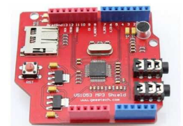 MUSIC MP3 SHIELD
FOR ARDUINO USB-SD VS 1053