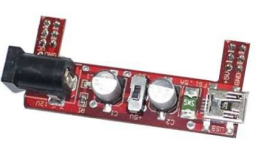 MB102 SOLDERLESSBREADBOARD POWER SUPPLY MODULE 3.3V/5V