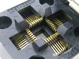 QFP32 IC TEST BURN IN SOCKET 
PROGRAMING ADAPTER