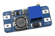 MT3608 DC-DC BOOST MODULE 2A BOOST PRESSURE PLATE STEP UP MODULE
I/P: 2V-24V
O/P: 5/9/12/28V