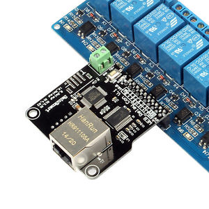 ETHERNET CONTROL MODULE
LAN WAN WEB SERVER RJ45 8CH/16CH RELAY
WEB RELAY CONTROLLER (FC-160)
WEB RELAY CONTROLLER
WEB BROWSER CONTROL RIGHT FROM YOUR PHONE
ENC28J60 NETWORK MODULE 8CHANNEL CONTROL RELAY MODULE FOR SMART HOME DC 5.5V 2A