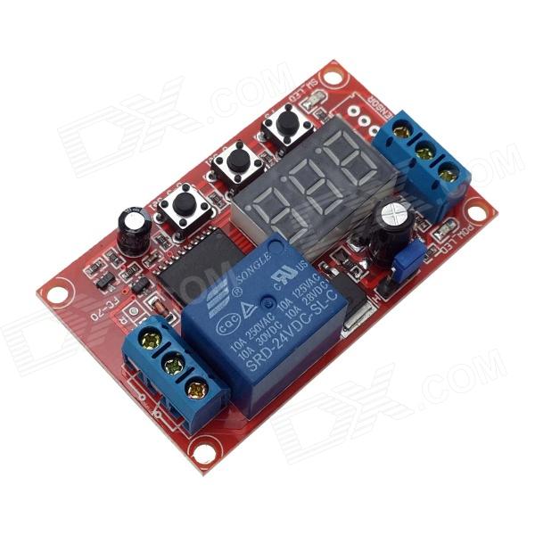 TIME DELAY RELAY MODULE
12V DIGITAL MOBILIZE/CYCLE/HIGH AND LOW TRIGGER/MULTI FUNCTION (FC-70)

TIME DELAY RELAY MODULE
24V DIGITAL MOBILIZE/CYCLE/HIGH AND LOW TRIGGER/MULTI FUNCTION (FC-70)