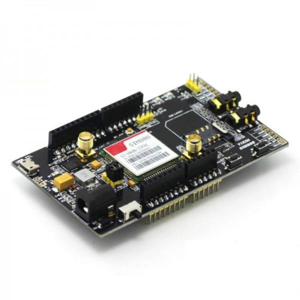 SIM808 GSM GPRS GPS BLUETOOTH ALL IN ONE SHIELD
ARDUINO WITH ANTENNA KIT
(REPLACING SIM908)
