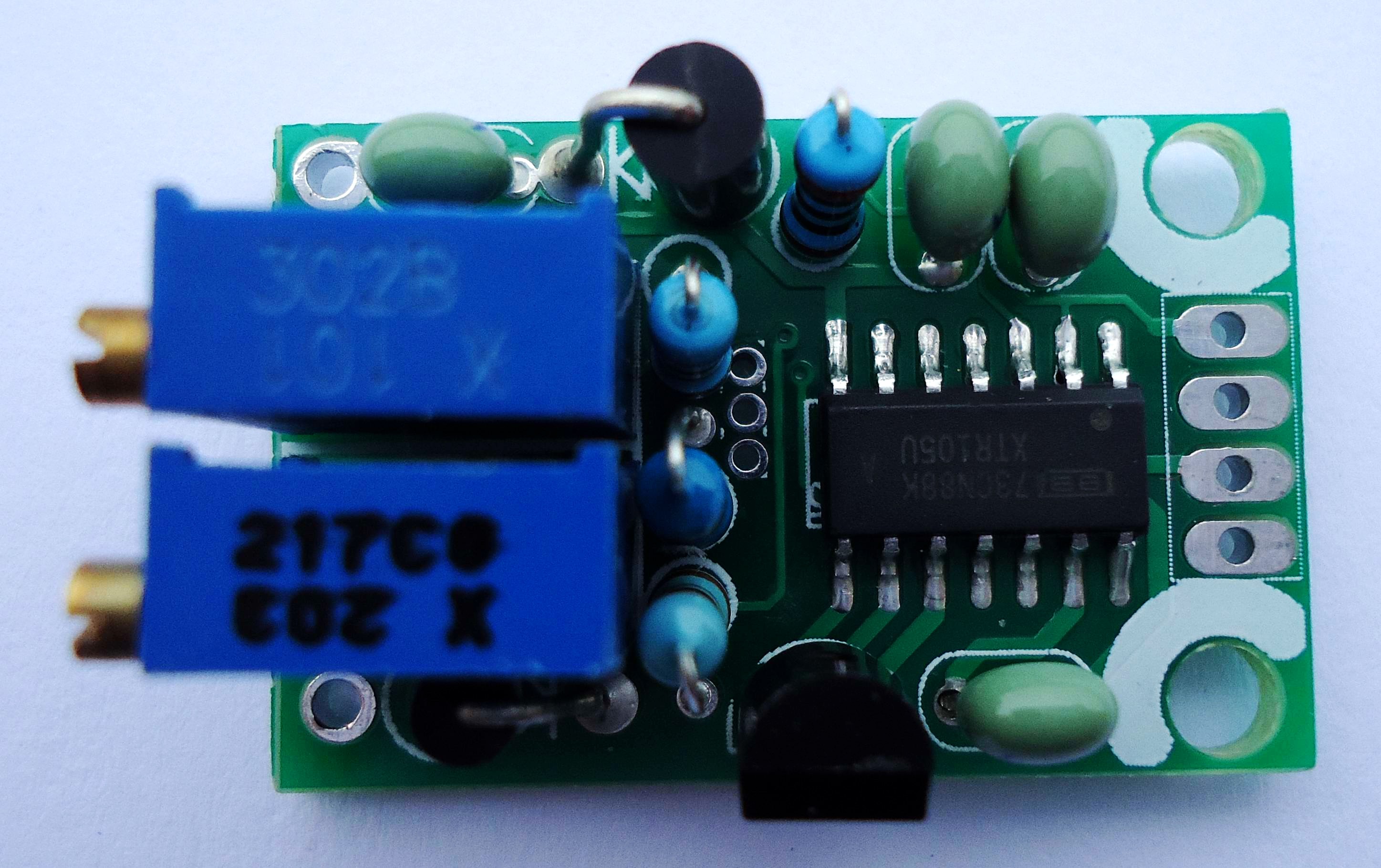 PRESSURE SENSOR SIGNAL AMPLIFIER WEIGHT LOAD CELL TRANSMITTER
4-20MA XTR105UA