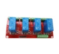4WAY 5V DOUBLE POWER RELAY MODULE
5A LOW LEVEL TRIGGER FOR ARDUINO,PLC CONTROL
4WAY 12V DOUBLE POWER RELAY MODULE 
5A LOW LEVEL TRIGGER FOR ARDUINO,PLC CONTROL