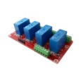 4WAY 5V DOUBLE POWER RELAY MODULE
5A HIGH LEVEL TRIGGER FOR ARDUINO,PLC CONTROL
4WAY 12V DOUBLE POWER RELAY MODULE 
5A HIGH LEVEL TRIGGER FOR ARDUINO,PLC CONTROL