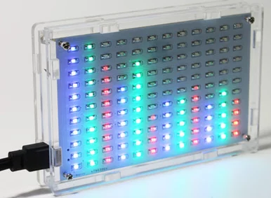 LED MUSIC SPECTRUM PRODUCTION SUITE SPECTRUM LEVEL DISPLAY LIGHT CUBIC ELECTONIC TRANING DIY MUSIC SPECTRUM KIT
