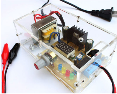 LM317 1.25V-12V CONTINUOUSLY ADJUSTABLE REGULATED VOLTAGE POWER SUPPLY DIY KIT