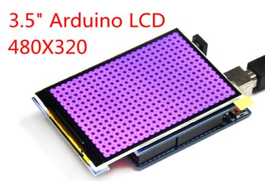 3.5" TFT LCD SHIELD TOUCH PANEL DISPLAY 
(ARDUINO UNO)